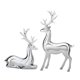 thumbnail image 4 of 2 piezas de esculturas de alce, adornos de escritorio, figuras decorativas, estatuas de animales para chimenea, dormitorio, sala de estar, regalos de Plata, 4 of 9