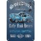 thumbnail image 1 of Placa Metal Vintage para Coche Pintura Hierro Rectangular Arte Pared Bar para El 30x40cm, 1 of 9