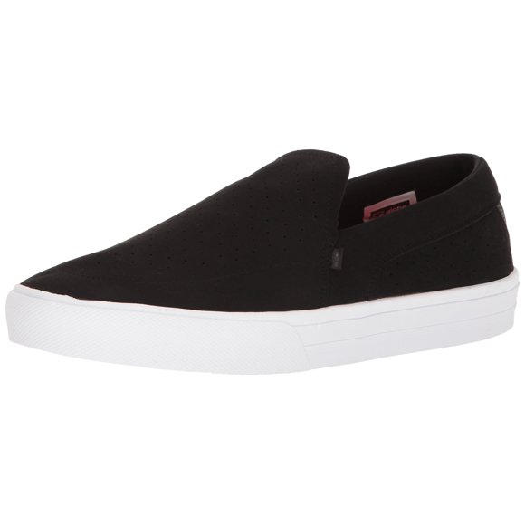 Globe Men's Castro LYT Skateboarding Shoe, Black/White, 5 M US