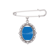 thumbnail image 1 of Terweavg 5-le personal Azul Broche vestido camisa Chal clip Unbranded M, 1 of 3