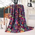 thumbnail image 2 of Pioneer Flower Blanket,Comfortable Soft Flannel Throw Blanket,All Season,Warm Lightweight Blankets for Sofa Bed Couch Living Room Chair,50"x60"(130x150cm), 2 of 4