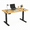 Yellow/40" x 24"/39.30 x 23.60 x 45.40 inch, variant on Alvantor Standing Desk, 28.7''- 48'' Height Electric Height Adjustable Home Office Desk with 3 Memory Presets, Sit and Stand Up, T-Shaped Frame