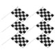 thumbnail image 5 of Bandera a cuadros, bandera a cuadros negra y bandera de carreras Bandera de palo de carreras diseñada a medida, 5 of 14