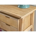 thumbnail image 4 of Linon Home Decor DK100NAT01U 30 x 60 x 20 in. Klein Natural Side Storage Desk, 4 of 30