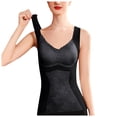 thumbnail image 2 of Mepaouo Womens Thermal Tank Tops Built in Bra Warm Underwear Sexy Sleeveless Camisoles Vest(Black,XL), 2 of 7