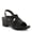 BLACK, variant on Secretkiss Women’s Elastic Strap Sandal with Stable Block Heel Comfort
