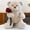 Beige, variant on Brown Teddy Bear Stuffed Animal with Red Rose, Soft Plush Bear for Romantic Gift & Home Decor