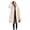 White, variant on Long Puffer Jacket for Women Thicken Warm Quilted Hooded Coat Zip Up Full Length Down Coat Winter Outerwear