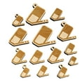 thumbnail image 1 of Flat Eraser Icon Homework School Wood Mini Charms Shapes DIY Craft Jewelry - No Hole - 16mm (22pcs), 1 of 7