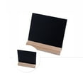 thumbnail image 3 of 1Pcs Rectangular Black Mini Chalkboard Sign for Food Party Tabletop Display Information, 3 of 8