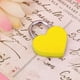 thumbnail image 4 of Candado 2 Juegos Corazón Cerradura Metal Colorido Exquisito Candado Hogar Artesanía Suministros Con Llaves 30x39mmAmarillo ANGGREK Otros, 4 of 5