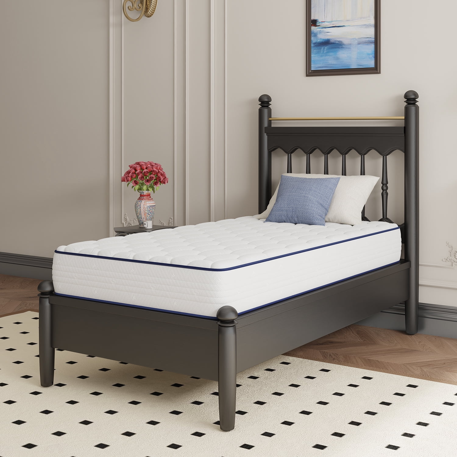 Avenco Pearl 8" Full Size Medium Adult Supportive Innerspring Mattress