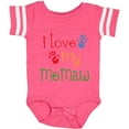 thumbnail image 3 of Inktastic I Love My Memaw Girls Baby Bodysuit, 3 of 5