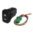 thumbnail image 1 of Botón Encendido Y Apagado Del Interruptor Luces Antiniebla Automáticas 5 Pines Con Cable para Honda Accord Civic CRV, 1 of 9