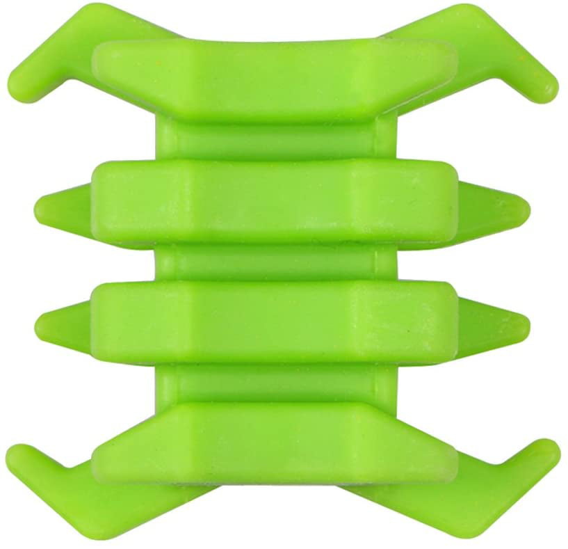2pcs Rubber Compound Bow Stabilizer Split Limb Vibration Dampener Green 