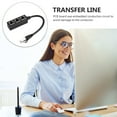 thumbnail image 6 of RJ45 Ethernet Splitter Cable Ethernet Splitter 1 to 3 Cable Adapter Port Plug Ethernet Port Suitable for Computer/ Router/ Box ( Random Interface Style ), 6 of 6