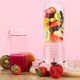thumbnail image 4 of Mini Exprimidor Eléctrico USB Licuadora Portátil de Frutas Verduras 400ml Jugo Batido de Leche Mezclador de Taza, Rosa Methold HA002425-04B, 4 of 6