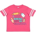 thumbnail image 3 of Inktastic I Love Baking with My Grandma Girls Toddler T-Shirt, 3 of 5