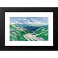 thumbnail image 2 of Maximilien Luce 24x17 Black Modern Framed Museum Art Print Titled - Landscape Near Moulineux Sur Oise (circa 1902-03), 2 of 5