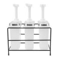 thumbnail image 4 of Condiment Pump Dispenser Syrup Pump Press Milk Tea Sauce With Iron Frame, 4 of 8