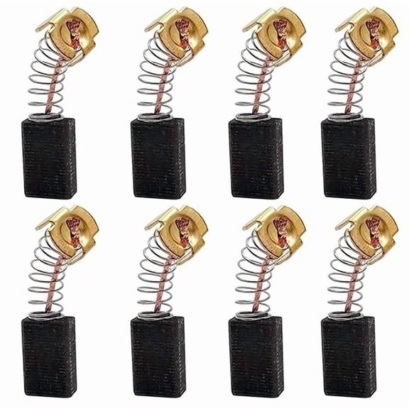8 PCS Replacement CB103 Spring Carbon Brushes for Electric Motor Power Tools