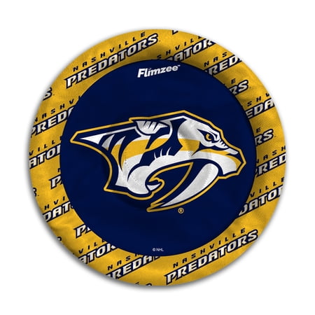 YouTheFan NHL Nashville Predators Flimzee Bean-Bag Flying Disc