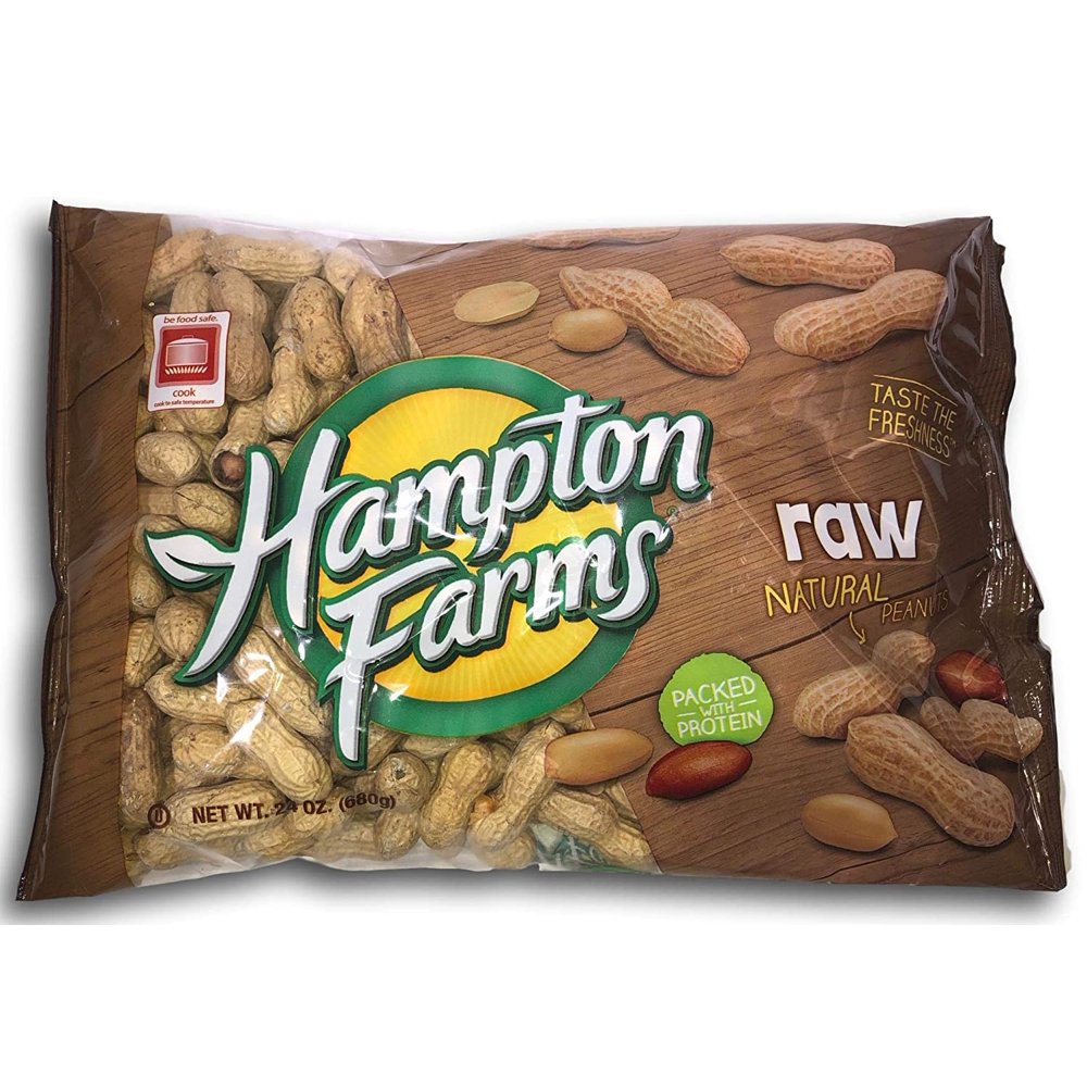 RAW INSHELL PEANUTS (24 OZ.) (Fancy) GREAT FOR BOILING