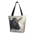 thumbnail image 1 of Easygdp Mystical Bull in Fog Bolso de Hombro para Mujer, Bolso Bandolera y Cartera de Mano Elegante para Uso Diario, 1 of 6
