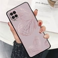 thumbnail image 1 of Funda mate con armadura de corazón de amor rosa y oro negro para Samsung Galaxy A21s, A12, A22, A13, A52, 5G, A11, A71, A32, A51, 4G, A72, A31, A23, A53, A33 QYM unisex, 1 of 2