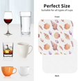 thumbnail image 5 of Drink Coasters, Conch Shell No.J911 -PVC Leather Coasters Sets of 4 for Tabletop Protection - Bar Accessories, Coasters for Drinks Cup Aesthetic Coasters Home Office Decor Square, 5 of 5