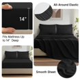 thumbnail image 4 of Juego de edredón SunStyle Home negro para cama Full/Queen de 7 piezas en una bolsa, 4 of 9