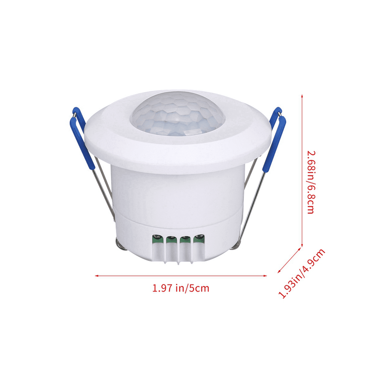 Zigbee Smart Human Presence Sensor Zero Fire Wire Connected Human Motion Sensor with AntiTheft Warning for Smart Home