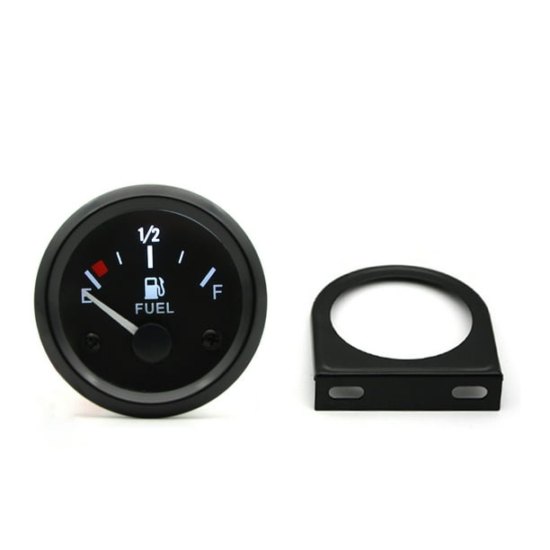 Amdohai 2'' 52mm Fuel Level Gauge, Pointer 12V Car Fuel Tank Meter with
