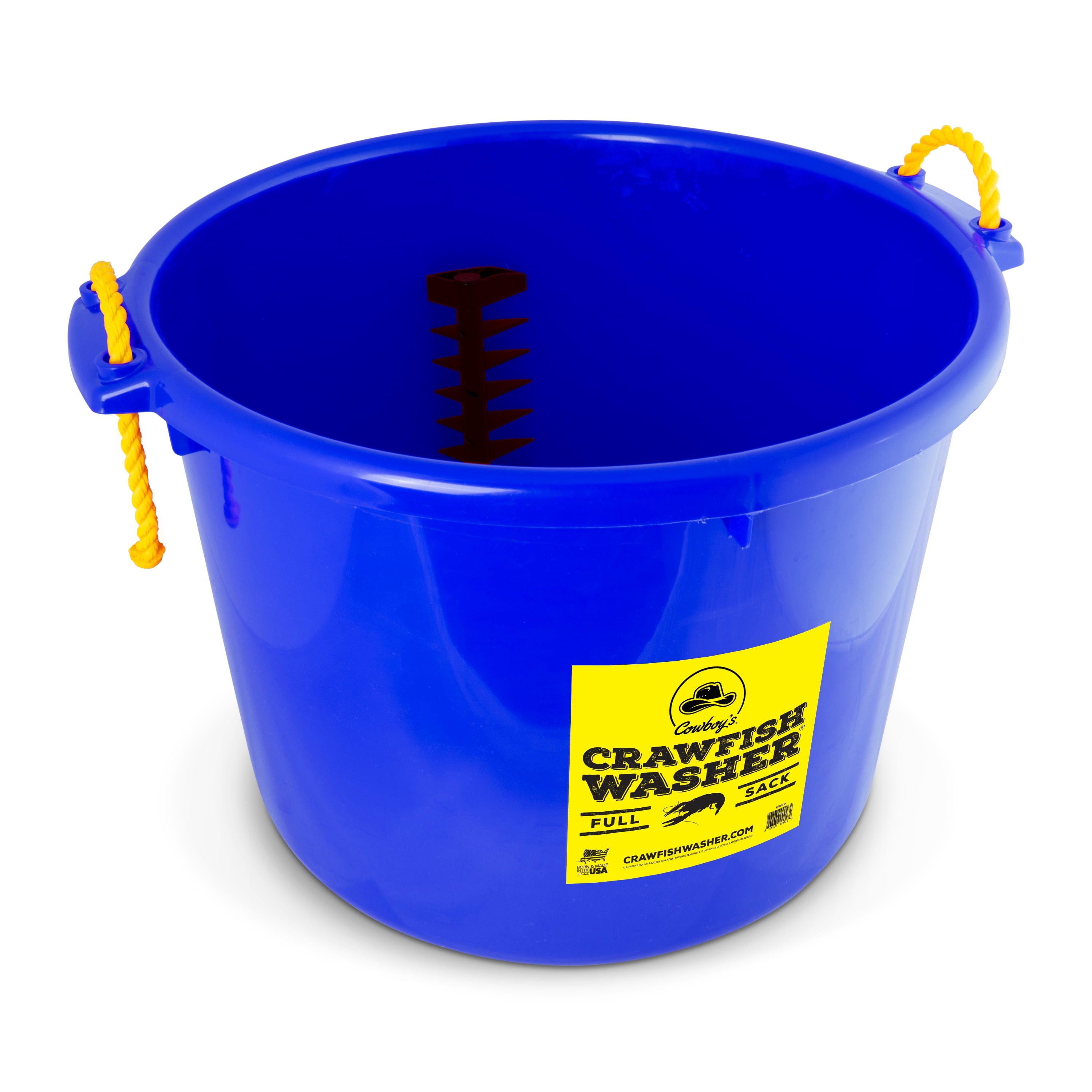Cowboy's Blue Crawfish Washer for Crawfish Boils
