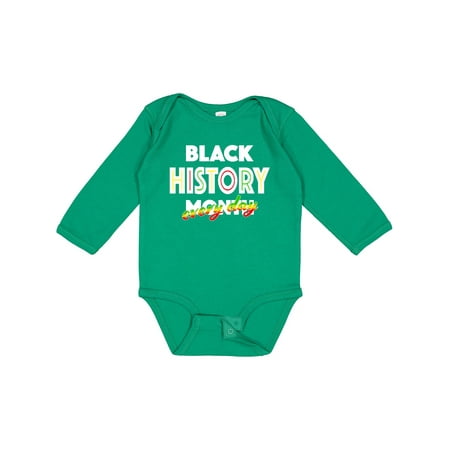 

Inktastic Black History Month Every Day Gift Baby Boy or Baby Girl Long Sleeve Bodysuit