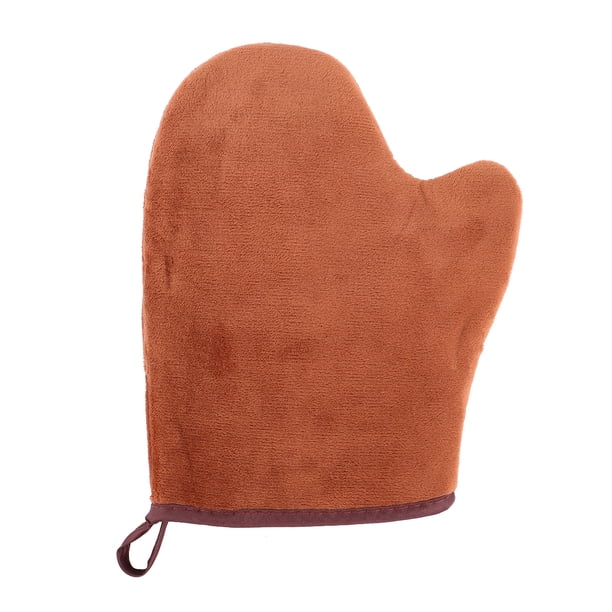 FELTECHELECTR Guante autobronceador aplicador Guantes autobronceadores Guantes de playa Guantes bronceadores Crema Loción Mousse Guantes de limpieza corporal