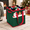 Green-9 - 16“ Nutcrackers, variant on Christmas Ornament Storbox With Adjustable Dividers Zippered Top Stores Up To 54 Holiday Ornaments (4 Inch) Xmas Ball Decorations
