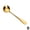 gold, variant on KRONDO 10PCS Long Handle Round Soup/Bouillon Spoons Stainless Steel, Kitchen and Dining Table Essentials