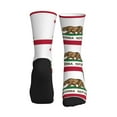 thumbnail image 7 of Men Women California Flag Novelty Soft Funny Dress Crew Socks, 7 of 7