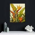 thumbnail image 5 of ONETECH Tropical Bird of Paradise Canvas Wall Art Print, Tropical Artwork, 5 of 5