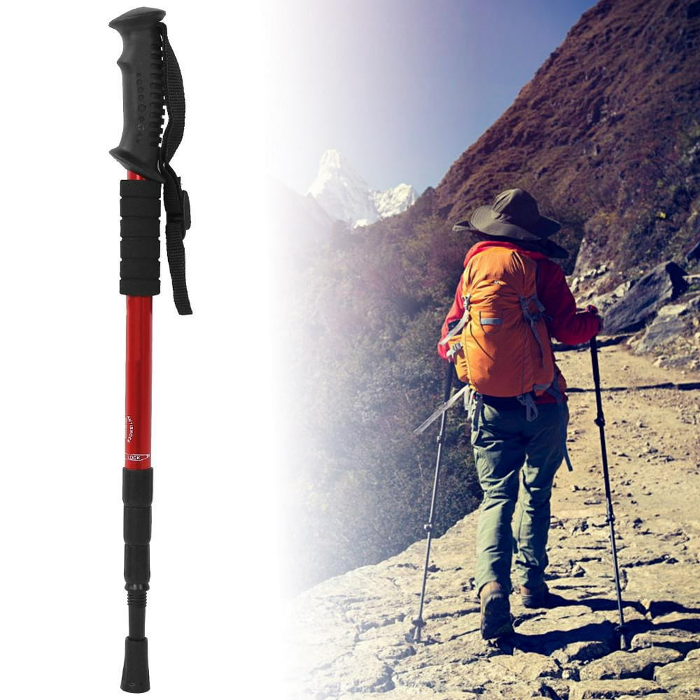 Kritne Hiking Stick,Walking Stick,Outdoor Travel Four-Section Straight