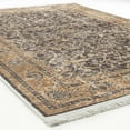 thumbnail image 5 of Alfa Rich 5x7 Area Rugs, Ultra-Thin Oriental Black and Gold Rug, Non-Slip Machine Washable, Easy Clean, Pet Friendly Rugs, 5 of 6