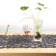 thumbnail image 3 of Rectangle Shape Felt Tablecloth Runner Placemats Table Mats Household Decorations(Dark Gray), 3 of 6