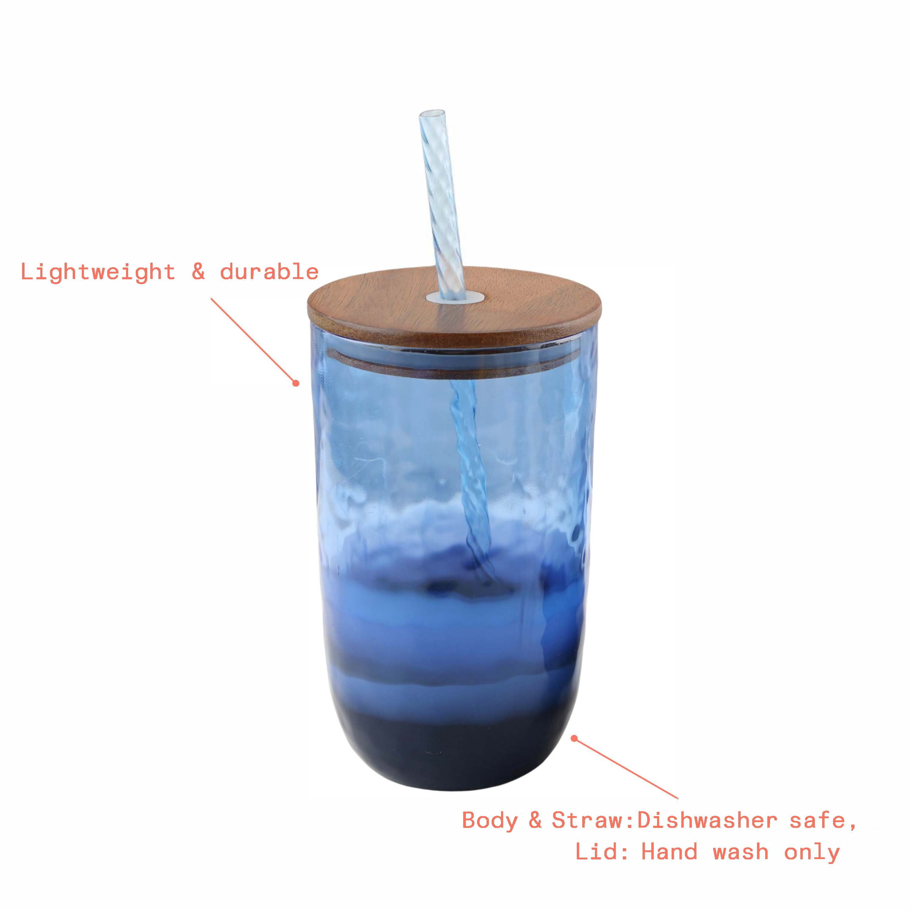 Beautiful 21-Ounce Acrylic Colorblock Sipper Tumbler With Lid and Straw, Multi-Color by Drew Barrymore