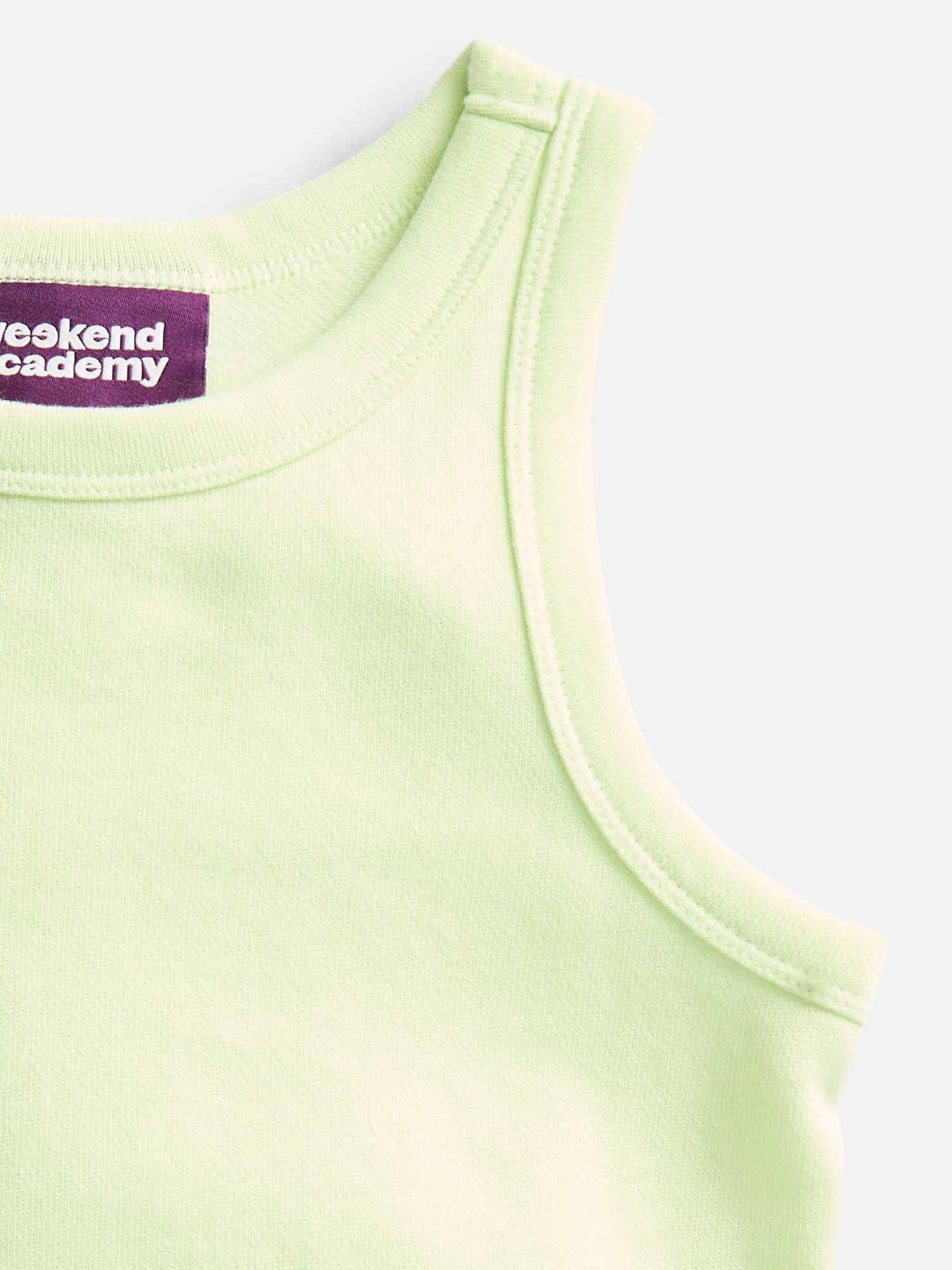 Weekend Academy Girls French Terry Tank Top, Sizes 4-18