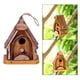 thumbnail image 5 of Casa de pájaros Decoración Colgante Accesorios de cría Jaula de pájaros Jaula de cría para patio Patio trasero Exterior Colibrí CUTICAT Casa de anidación de pájaros, 5 of 8