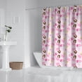 thumbnail image 2 of Princess Castle Pattern Shower Curtain 72"x84" ,Bathroom Decorative Shower Curtains Set with 12 Hooks,Modern Waterproof Washable Shower Curtain, 2 of 6