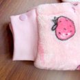 thumbnail image 3 of Fleece Jumpsuit Baby Winter Clothes Infant Thick Plush Cute Hooded Warm Rompers Boy Long Sleeve Onesies Girl, Pink, 0 Months, 3 of 5