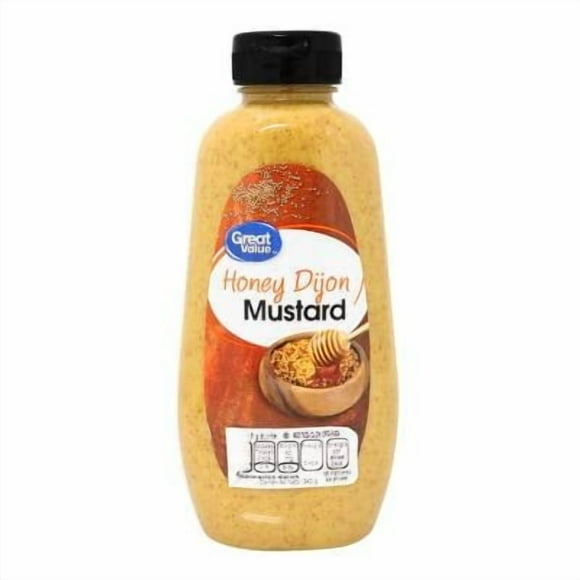 Mostaza Great Value dijon con miel 340 g