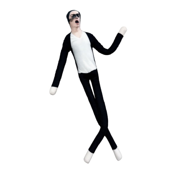 Mini Michael Doll,Michael Figure Dolls Plush Funny Bendable Flexible Internal Wire Frame Poseable Stuffed Doll,Michael Party Decorations Collectible Gift For Mj Fans